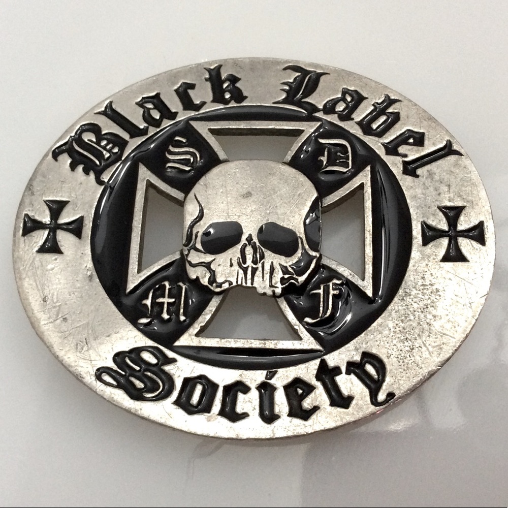 RARE Black Label Society belt buckle